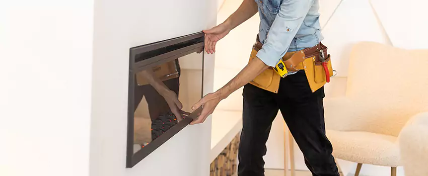 Metal Fireplace Installation in Oakdale, Minnesota
