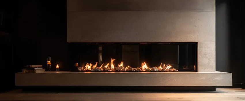 Gas Fireplace Ember Bed Design Services in Oakdale, Minnesota
