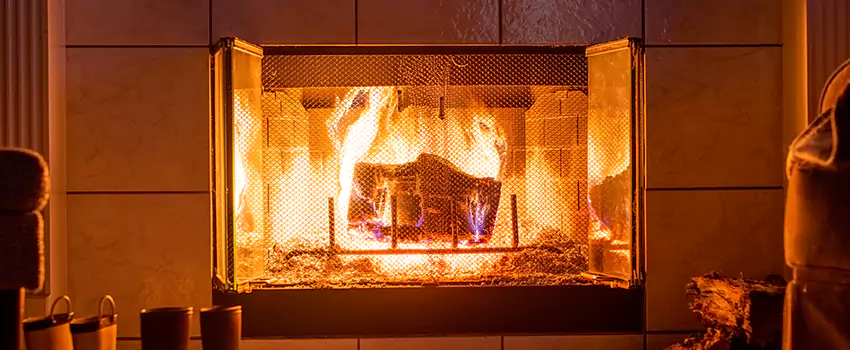 Mendota Hearth Landscape Fireplace Installation in Oakdale, Minnesota