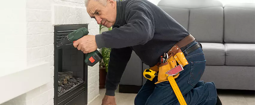 New Indoor Fireplace Installation in Oakdale, Minnesota