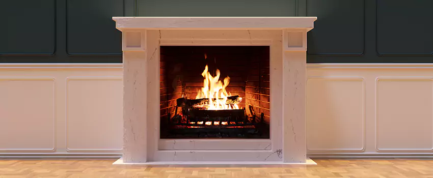 Open Flame Wood-Burning Fireplace Installation Services in Oakdale, Minnesota