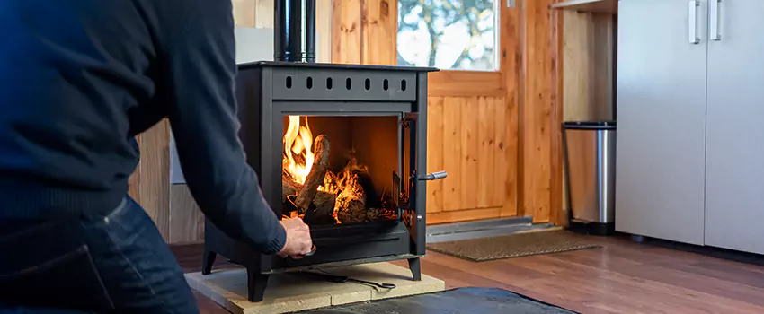 Open Hearth Wood Fireplace Installation in Oakdale, MN
